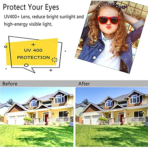 Image of TUPARKA 12 Pack Kids Sunglasses in Bulk Kids School Party Goody Bag Fillers for Birthday Party Beach Pool Party