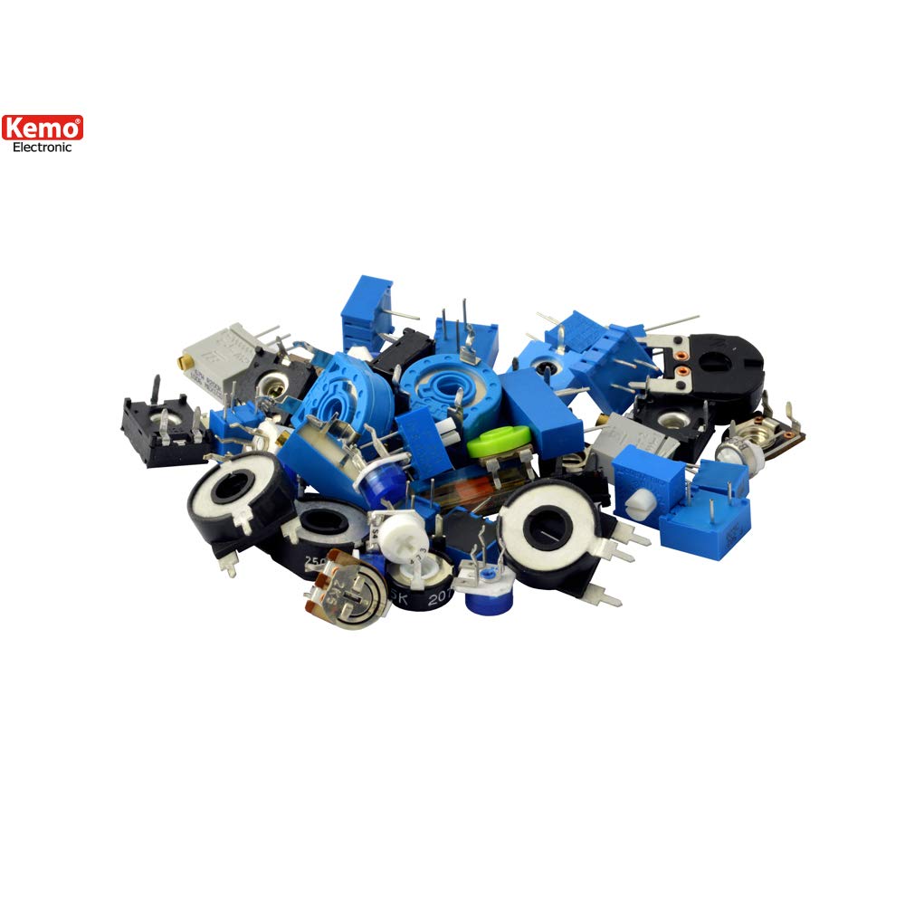 Kemo S003 Trimming Resistors Set of Approx 50 Pieces Mixed Assortment Various Types - Image 3