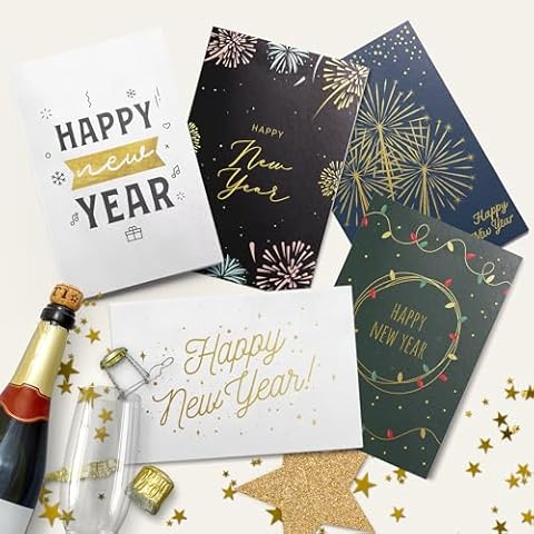 Dessie Happy New Year Cards Cover