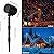 Outdoor Laser Lights, Moving RGB Halloween Christmas Projector Light Waterproof with Remote Control 3 Colors Motion Firefly Decorative Star Light Show for Holiday House Garden Yard Party Decorations