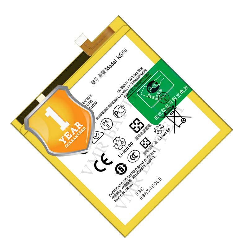 Image of Original KG50 Battery Compatible for Motorola One Hyper (XT2027, XT2027-1) - (4000mAh) - 1 Year Warranty K7