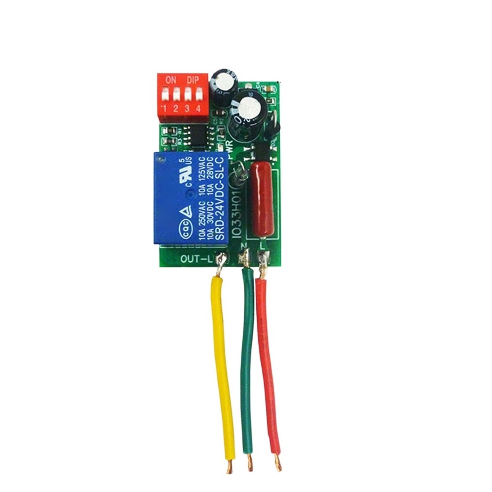 Relais de Mise Hors Tension réglable avec contrôleur de retard AC110-220V 7A