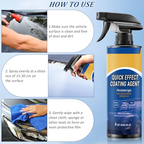 Spray de recubrimiento para autos 2PCS miniatura 6