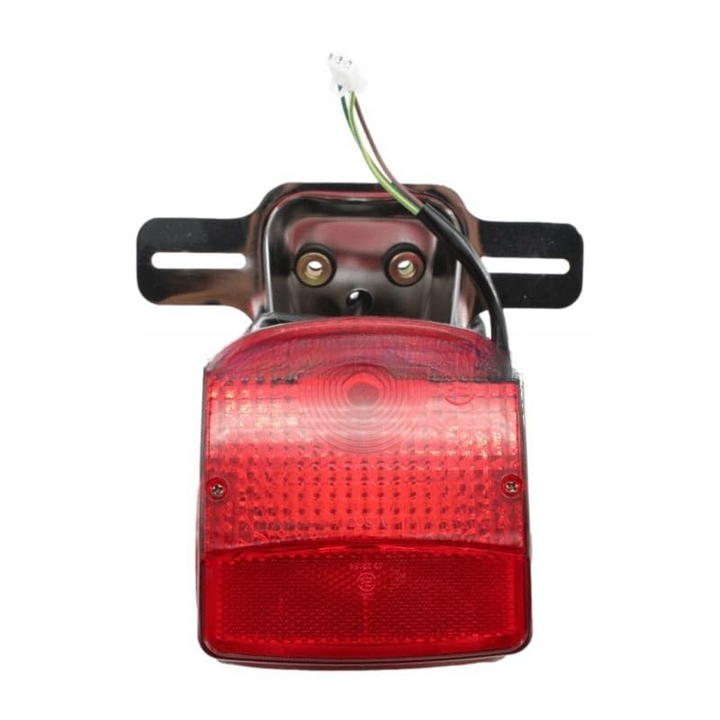 Luz trasera de motocicleta GN125 y HJ125-8 con foco de freno y parada