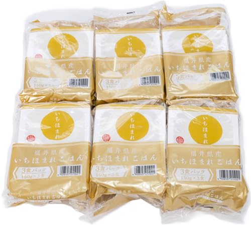 いちほまれ パックご飯 18食 /レトルト 食品 ご飯 お米 白米 コシヒカリ 時短 レンチン シャリ