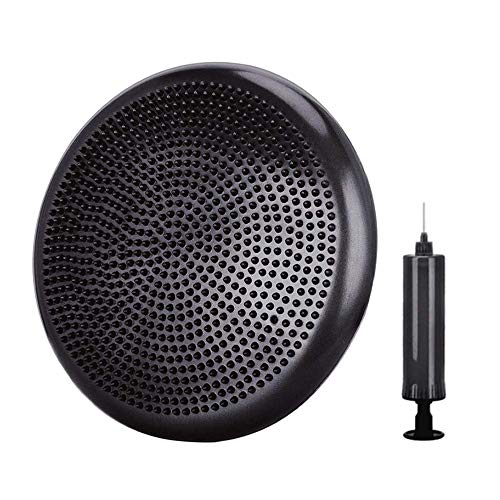 Balanzas – Cojín hinchable de equilibrio de 34 cm con bomba, adecuado para ejercicio, apoyo para silla para aliviar el dolor de espalda baja y apoyo asiento para niños