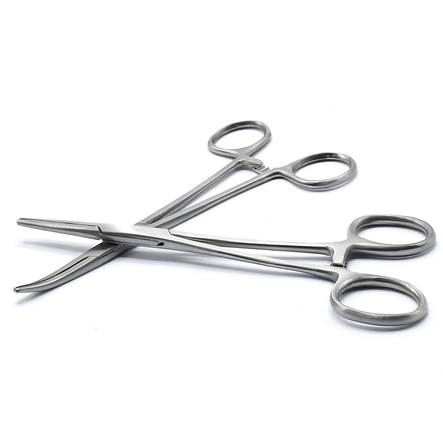 OdontoMed2011® 10 Assorted Kelly Locking HEMOSTAT Forceps 5.5" ODM (Silver) — Amazon image 8