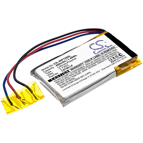 Batería de reemplazo XSP para JR POP PN L0728-LF