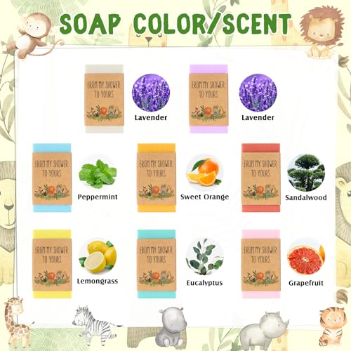 Dimsile 24 Set Baby Shower Soap Favors For Guests Mini Scented Soaps Bulk Baby Shower Gifts Party Souvenirs thumb #1