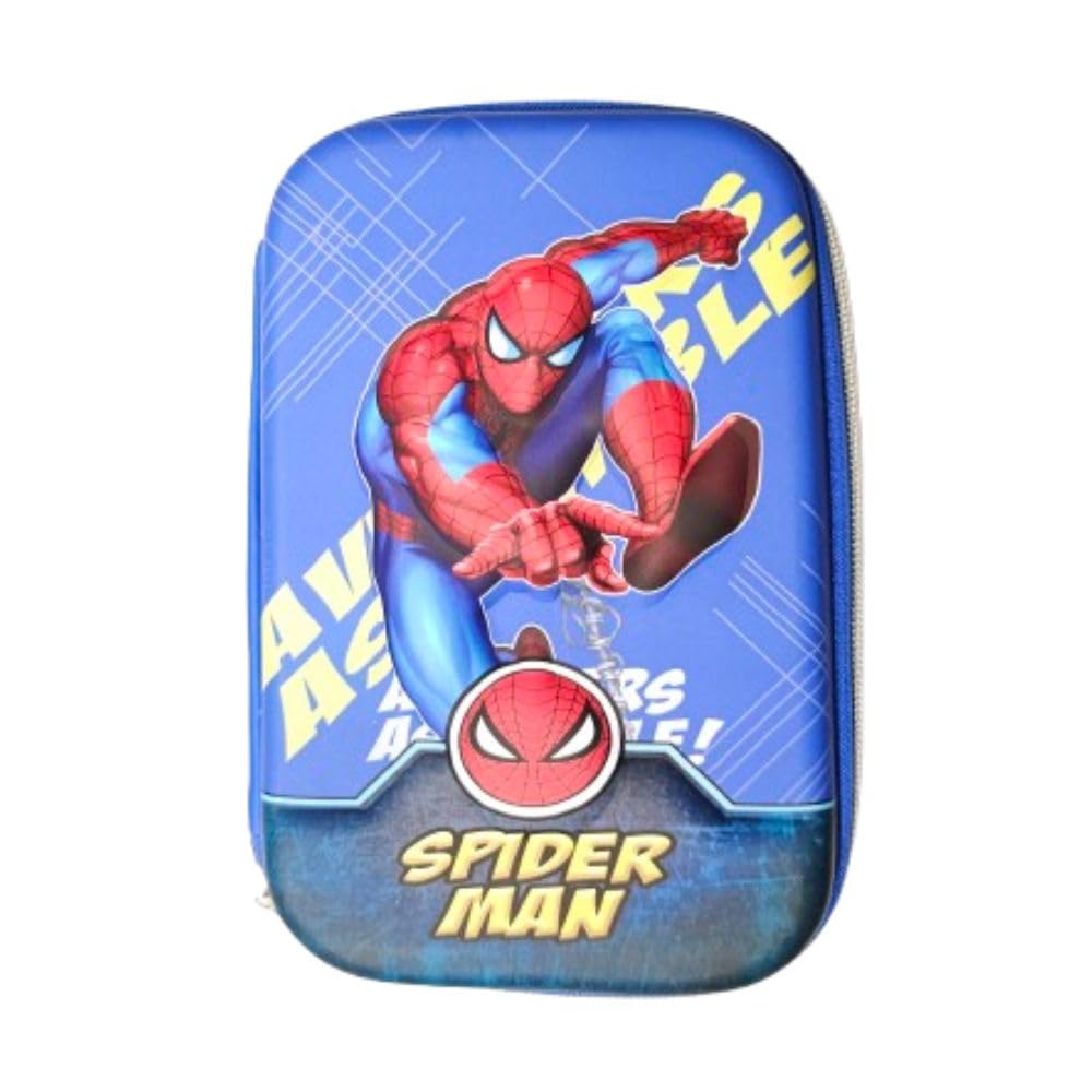 AnirdeshBig Size Eva Smiggle Pencil Pouch Stylish and Spacious Stationery Storage EVA Material Pencil Case, Large Pen Holder Box with Multi-Compartment, Cosmetic Pouch Bag for Kids (B)