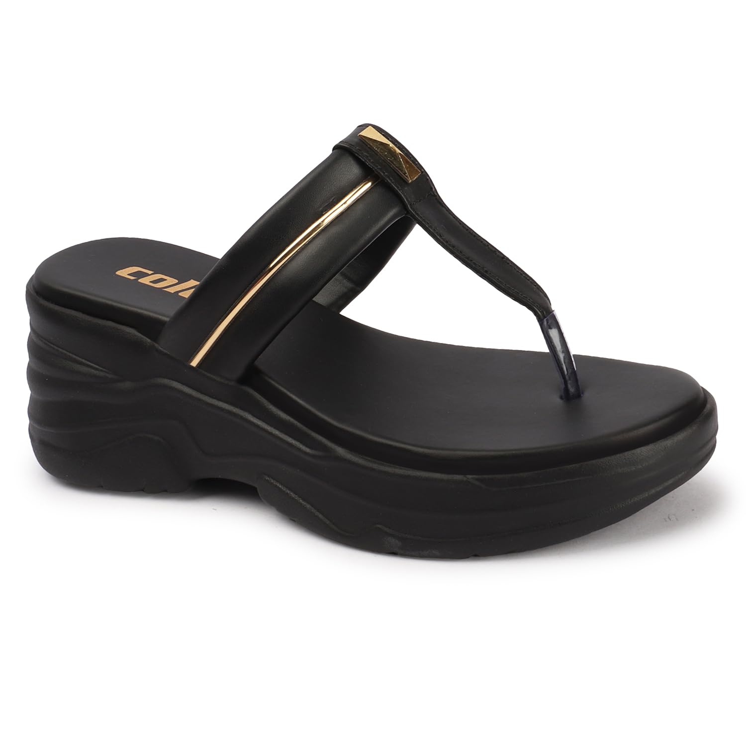 Colo Stylish Heel Sandal for Womens and Girls J-10 Black 8 UK (B0D7816LSK) Amazon Price History, Amazon Price Tracker
