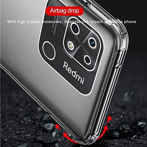 Kit Capa Anti Impacto e Película De Vidro 3D 5D 9D Compatível Para Xiaomi Redmi 10C