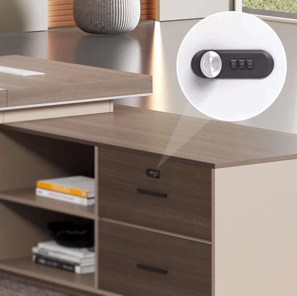 Schreibtisch Chefschreibtisch, CEO-Schreibtisch, Moderner Büroschreibtisch, Managerschreibtisch, Vorgesetztenschreibtisch, Einzelbüroschreibtisch Büro Desk