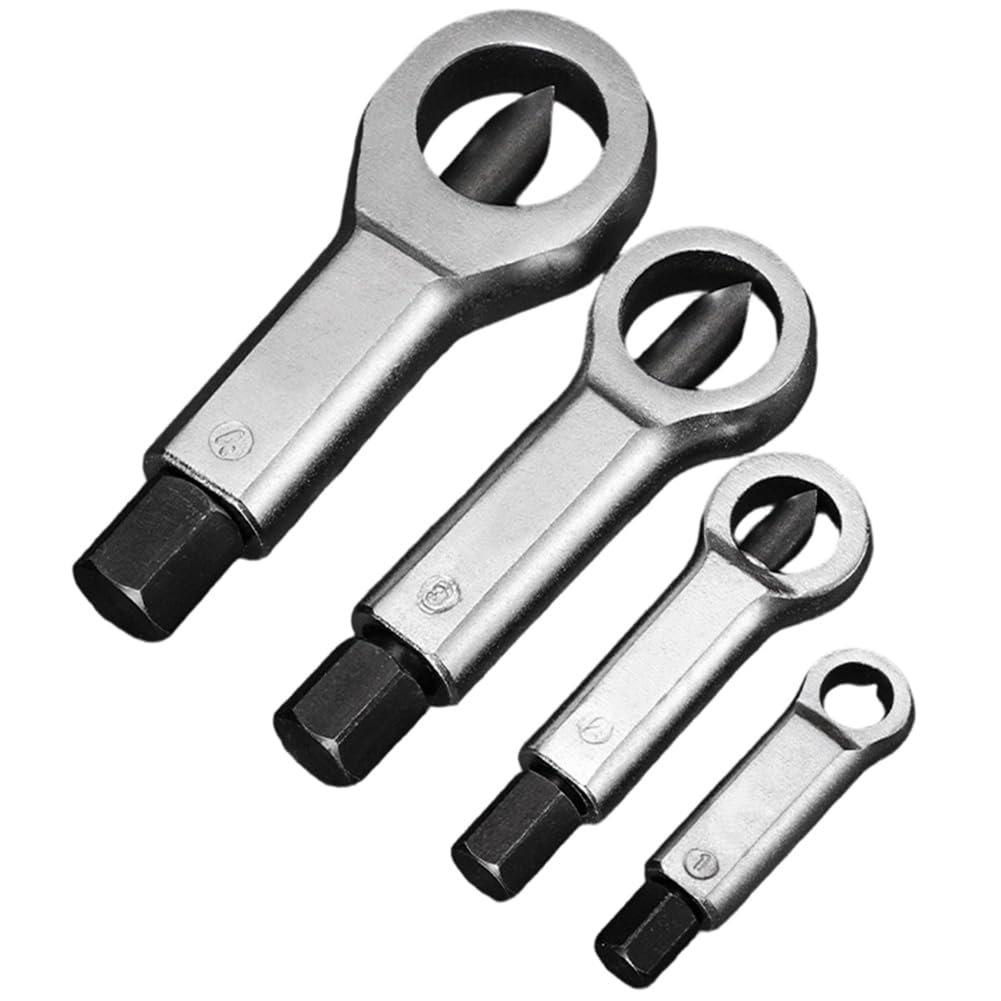 Jnchdghwa Metal Splitter, Manual Pressure Nut Cracker, Rust Nut Breaker, Nut Remover Tool Set, Nut Extractor