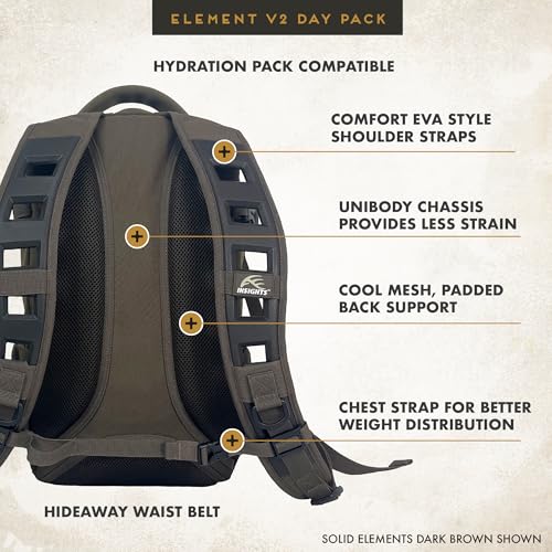 Mochila Insights Hunting V2 Element Verde Resistente miniatura 7