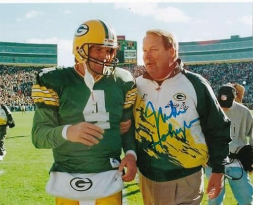 Mike Holmgren Bay Packers Action Signed 8x10 - Autographed NFL Photos