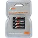 Xtech AAA Ultra High-Capacity 1100mah Ni-MH Rechargeable Batteries (8 Pack)
