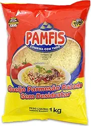 Queijo Ralado Parmesão Grosso 1Kg Pamfis