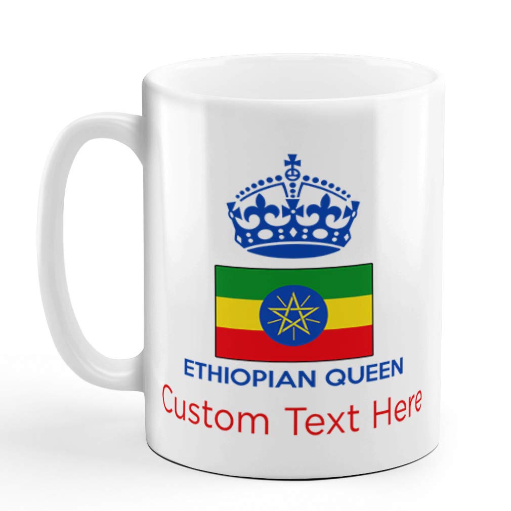 Taza De Cerámica Corona real etíope Taza De Té Navidad 2 unidades-330ml