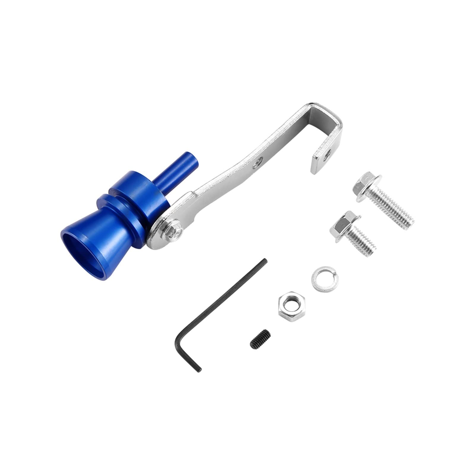 Embout Echappement Silencieux 1PC Simulateur De Son Universel Voiture Turbo Son Sifflet Véhicule Refit Dispositif Tuyau D'échappement Turbo Son Sifflet Voiture Turbo Silencieux (Color