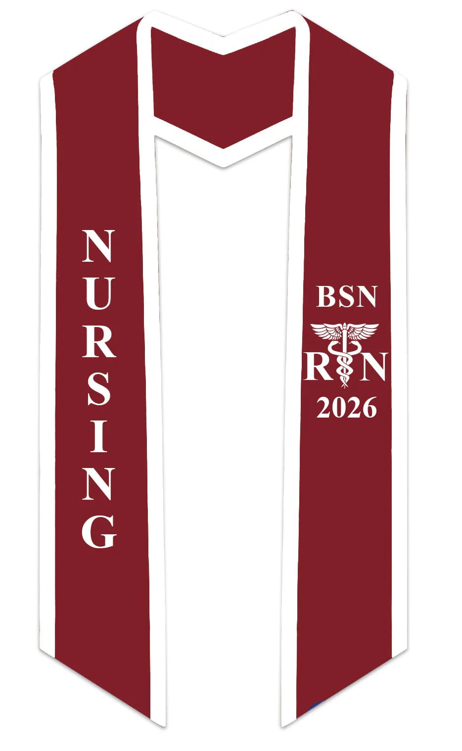 CLERKMANS Nursing BSN RN Stole for Graduation