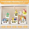 Under the Sink Organizer Kitchen, 2 Tier Large Pull Out Under Sink Organizer with Adjustable Height, Metal Under Cabinet Organizer and Storage for Counter Bathroom Vanity Laundry, White 2 Packs #1