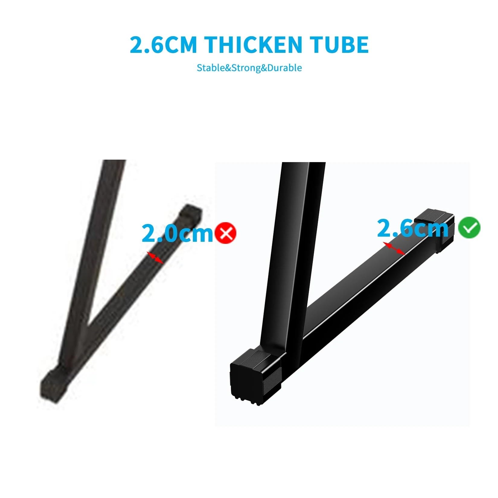Soporte Piano Soporte ajustable for teclado de piano con base en forma Z, ideal for sintetizadores musicales digitales y equipos electrónicos