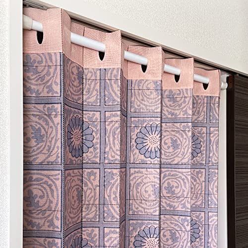 アコーディオンカーテン ウィリアム モリス パタパタカーテン おしゃれ モダン タペストリー 間仕切り 幅96×丈200cm william morris ダイアパー 97485