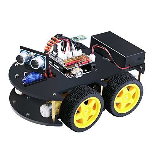 ELEGOO Smart Robot Car Kit V4.0 Compatible with Arduino IDE with UNO R3 ...