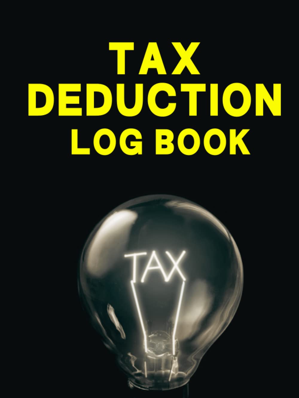 Tax Deduction Log Book Cut Record Notebook Gift for Any