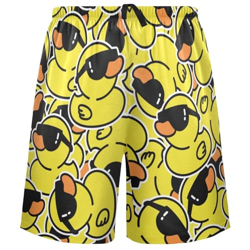 visesunny Pajama Shorts for Men Soft Sleep Pants Sleepwear Breathable Lounge Wear with Pockets S-XXL - Main Image