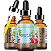 Botanical Beauty ROSEHIP SEED OIL 100% Pure Natural Refined Cold-pressed Carrier Oil For Face, Skin, Body, Hair, Lip, Nails, Rich in vitamin C, Vitamin E, Anti-Aging (2 Fl Oz 60 ml)