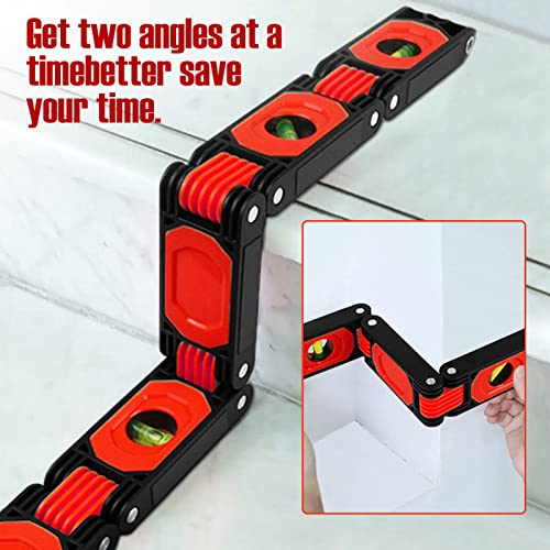 Foldable Level 2 Level Measurement Woodworking Tools for Carpenters Woodworkers Homes - Image 2