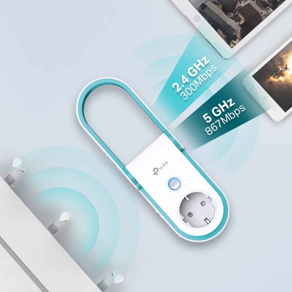 TP-LINK Wi-Fi-Range-Extender GigE Wi-Fi Dualband