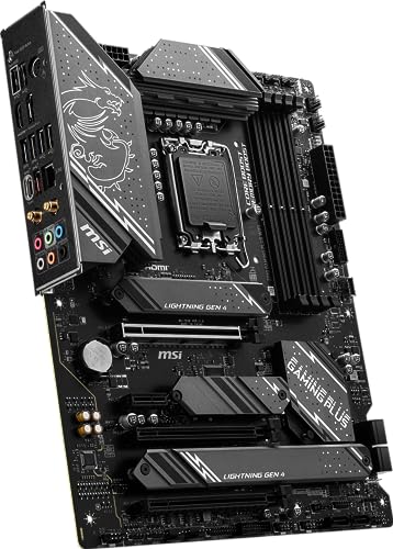 Z790 Gaming Plus Scheda madre WiFi-AMZ Gaming (supporta processori Intel 14/13/12a generazione, LGA 1700, DDR5, PCIe 5.0, slot M.2, LAN 2,5 Gbps, USB 3.2 Gen2, Wi-Fi 6E, - Scheda madre - Immagine 4