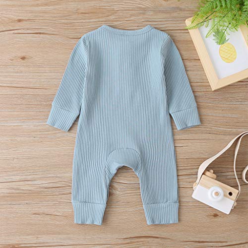 Image of Newborn Summer Baby Boy Girl Rompers Bodysuit Jumpsuit Playsuit One Piece Outfit Clothes