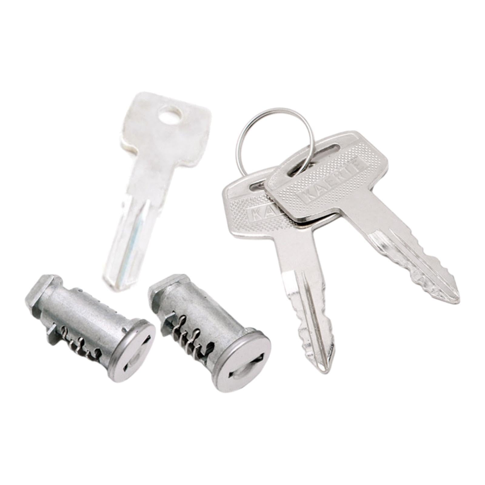 Lot De 8 Cylindres De Verrouillage Thule - Système à Clé Unique, 4 Clés + 2 Clés De Montage - Compatible Barres De Toit, Porte-vélos... - 5