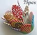 Produktbild Set 75 Papier Muffinförmchen Backförmchen Cupcake Blume