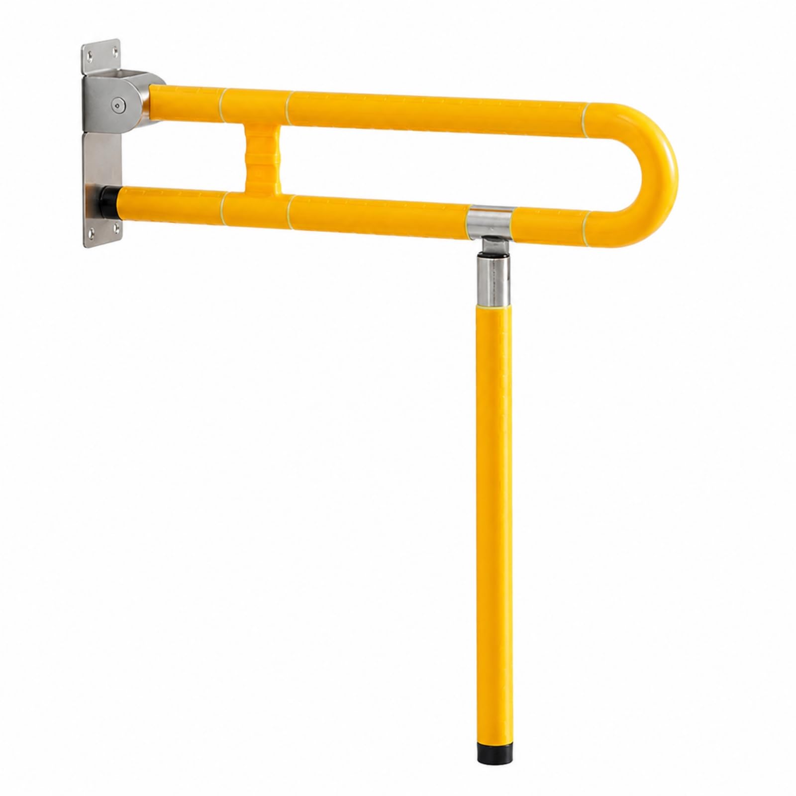 Maniglione Bagno da Parete Corrimano, Giallo, Giallo, size to 6