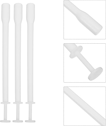 Miniatura 6 de Healifty Aplicador de gel vaginal, 10 aplicadores de crema vaginal desechables, aplicadores de inyectores roscados higiénicos, lubricante
