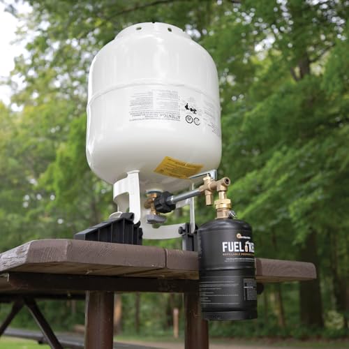 Image of Mr. Heater Fuel Keg. - 1 lb. / 16 oz. Empty Refillable Propane Tank