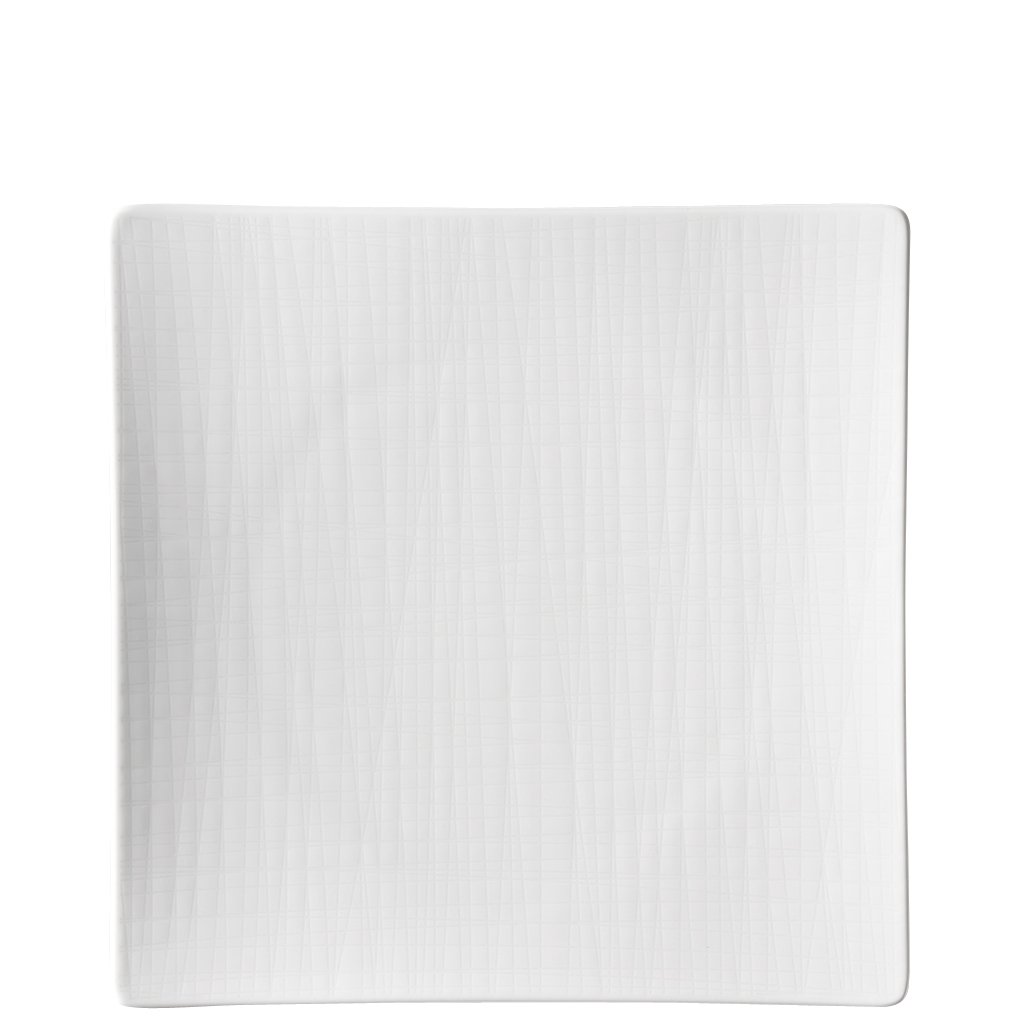 Rosenthal 11770 61040-800001-16187 Mesh Flat Square Plates 27 cm White