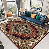 Die rutschfeste Unterseite des Teppichs besteht aus Partikel-Punkt-Kunststoff und ist rutschfest. Rutschhemmende Kunststoffpartikel werden mit weichem Vliesstoff gepaart. Der Anti-Rutsch-Effekt ist stärker ausgeprägt und passt sich eng an den Boden in Ihrem Zuhause an, sodass dieser sicher und rutschfest ist.