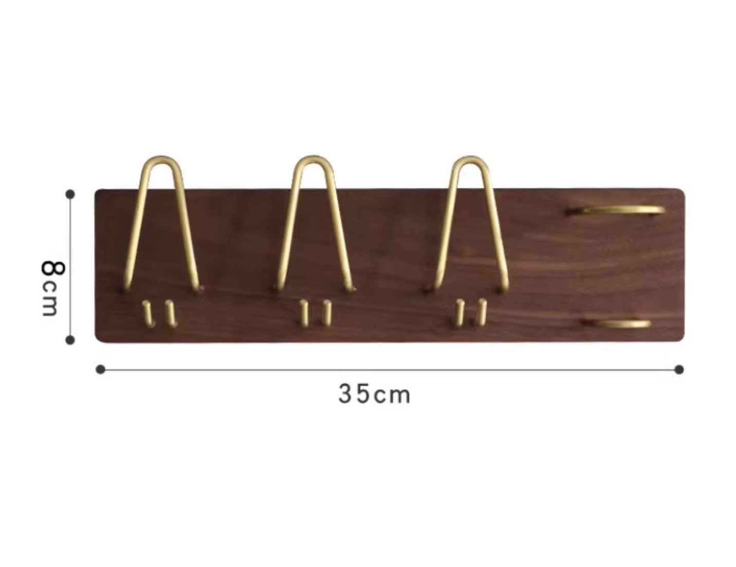 Porta Cepillo Dientes Baño Soporte For Cepillo De Dientes For Colgar En La Pared, Estante Madera For Cepillos Y Pasta Hogar Y Cocina(35cm)