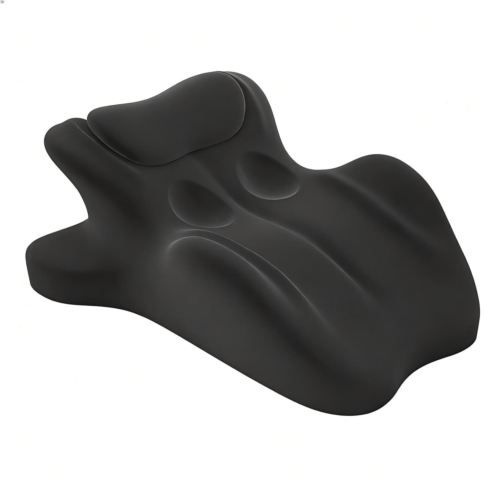 Memory Foam Intimacy Couples Pillow 27 Degree Ergonomic Wedge