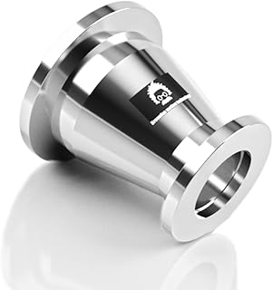 Conical Reducer with ISO-KF Flange KF16 KF25 KF40 KF50, made of stainless steel 304 for vacuum application (KF25 to KF16 flange, 1pc)