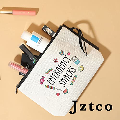 Jztco Snack Bags, Emergency Food Bag For Women Girls Trip Gifts Favors Travel Bag For Girls Friends Graduation Gifts For Her Emergency Bag For Besties Best Friend Bff Emergency Snacks Makeup Bag #TOP5