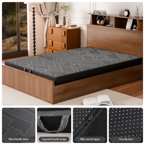 Vamcheer Folding Mattress Queen Size Foldable Mattress 6 Inch 78"x58"x6" by Vamcheer - Used condition - Image 6