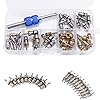 WeFoonLo 39pcs Car Refrigeration A/C Valve Core Kit R12 R134A Automotive Air Conditioning Tire Valve Stem Cores with Removal Tool Assortment #4