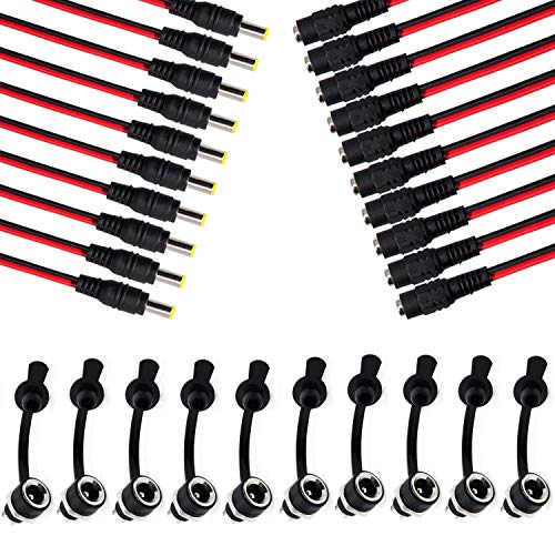 RUNCCI-YUN 30Pcs Conector DC...